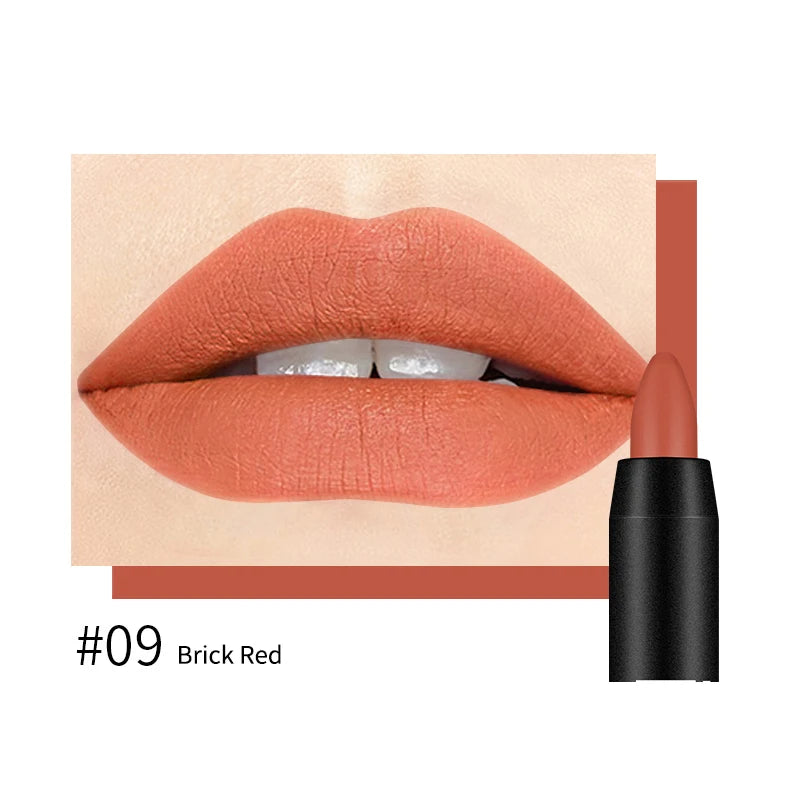 19 Colors Sexy Matte Lip Stick Lipliner Lip Liner Pencil Lasting Nude Rotatable Lipsliner Pen Set Beauty Makeup Tool Cosmetic