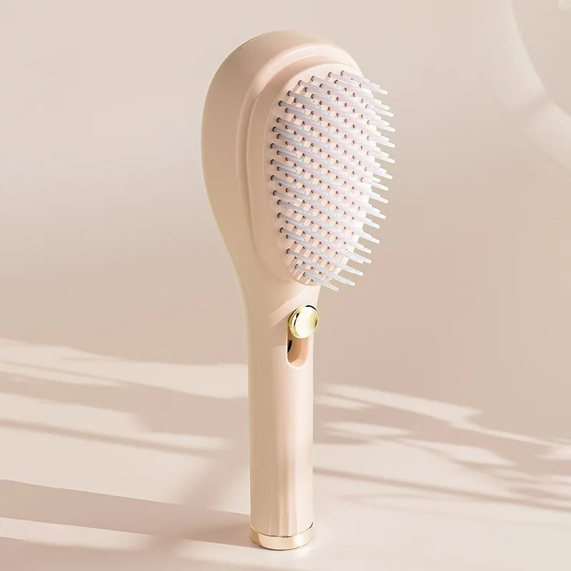 1pcs Magic Retractable Hair Comb-Anti-Static Scalp Massaging & Detangling Brush for All Hair Types Holiday Gift Box Beauty Tool